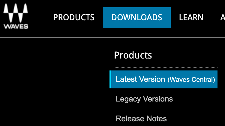 Waves - Downloads Waves Central