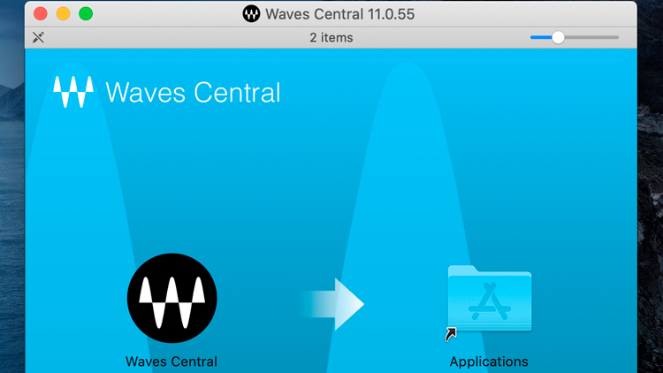 Waves - Mac install app