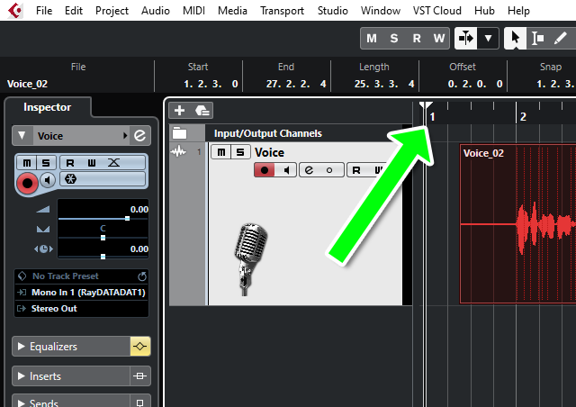 Cubase Display Bar Offset 0