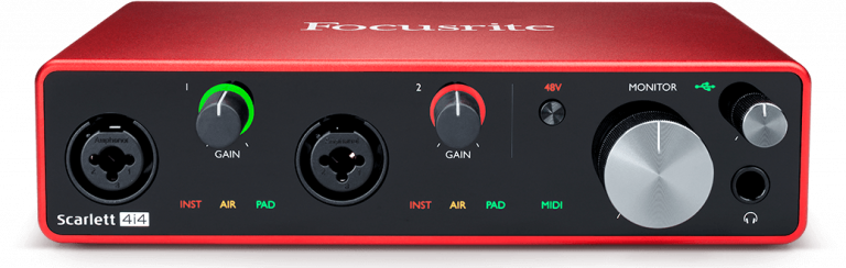 Focusrite Scarlett 4i4 (Gen 3)