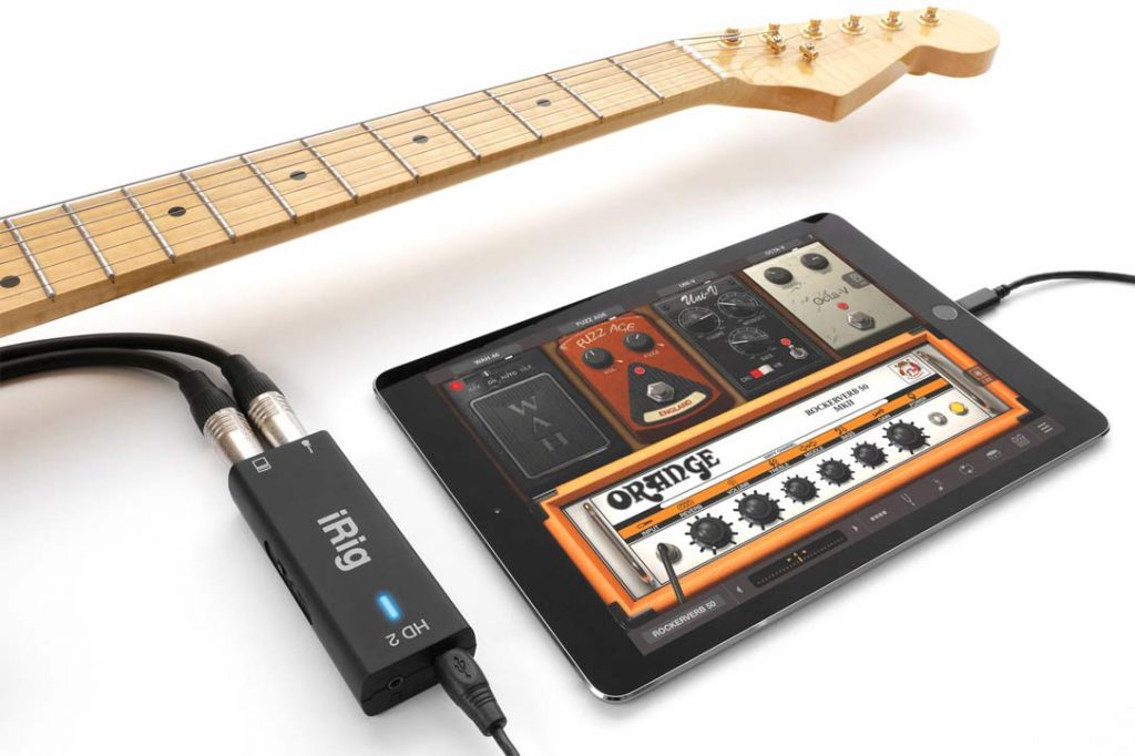 iRig HD 2 iPad Connection