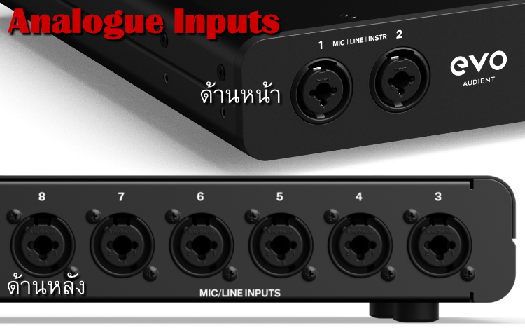 evo 16 Analogue inputs