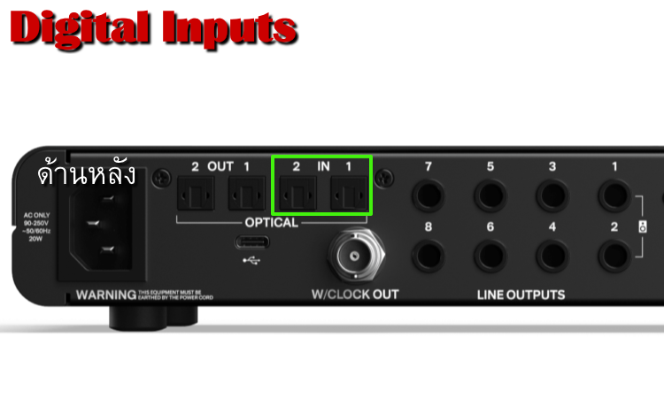 evo 16 Digital inputs